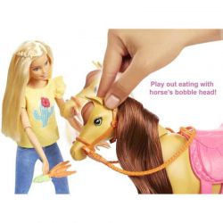 Barbie och Chelsea med hästar