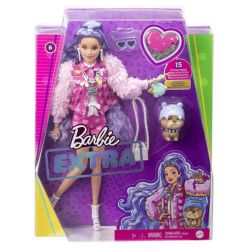 Barbie Extra Teddy Bear Jacket & Shorts with Pet