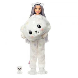 Barbie Cutie Reveal Winter Sparkle Polar Bear Isbjörn Series 3 Överraskning
