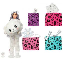 Barbie Cutie Reveal Winter Sparkle Polar Bear Isbjörn Series 3 Överraskning