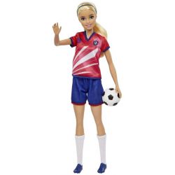 Barbie Fotbollspelare med fotboll