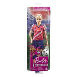 Barbie Fotbollspelare med fotboll