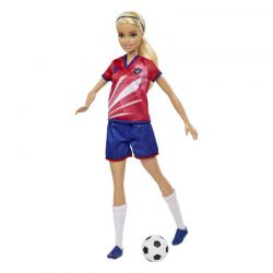 Barbie Fotbollspelare med fotboll