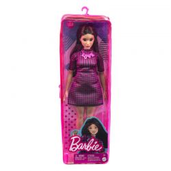 Barbiedocka Curvy Fashionista Pink Checkers