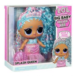 L.O.L. Splash Queen Surprise Big Baby Hair Hair Hair Docka