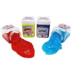 Rainbow Glitter Putty Slime