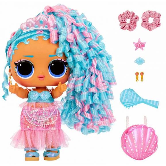 L.O.L. Splash Queen Surprise Big Baby Hair Hair Hair Docka