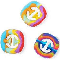 Push Hand Snapper Rainbow Fidget