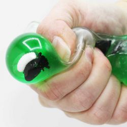 Mask med Slime, larver och flugor 27 cm