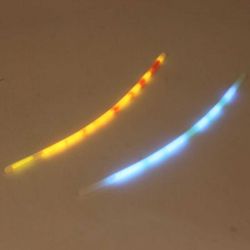 50 st. Glow Sticks lysande armband och stavar 20 cm