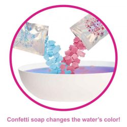 Barbie Bathtub Confetti Tvål med tillbehör lekset