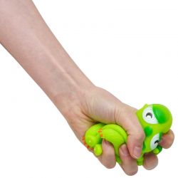 Roligt monster med ljus klämmonster mjuk