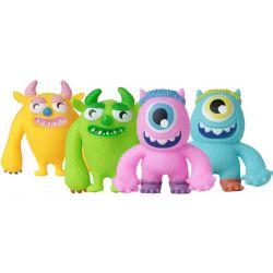 Roligt monster med ljus klämmonster mjuk