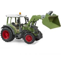 Bruder Fendt 211 Traktor med skopa och vagn 02182