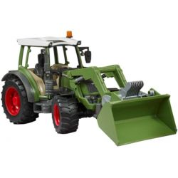 Bruder Fendt 211 Traktor med skopa och vagn 02182