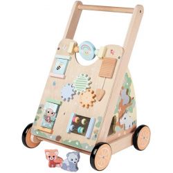 Aktivitetsvagn gåvagn till barn Joueco leksak