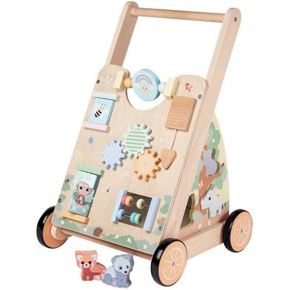 Aktivitetsvagn gåvagn till barn Joueco leksak