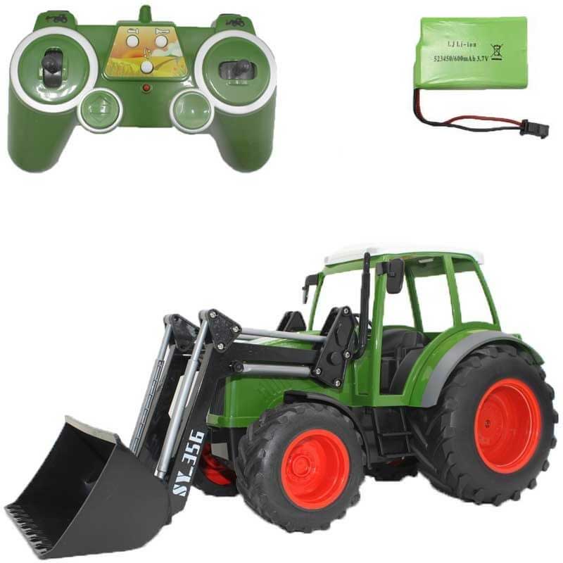 Läs mer om Radiostyrd Traktor Green Power 1:16