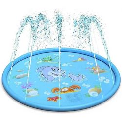 Vattenmatta Sprinklermatta vattenlek till barn 100 cm