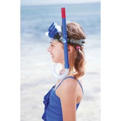 Snorkelset 7 år+ Cyklop Blå till barn Bestway