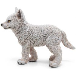 Papo Vargunge vit Young polar wolf