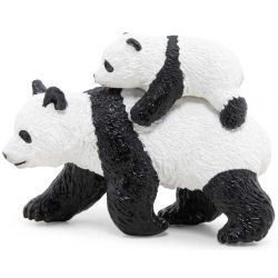 Papo Panda med unge Leksaksdjur