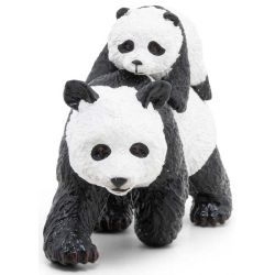 Papo Panda med unge Leksaksdjur