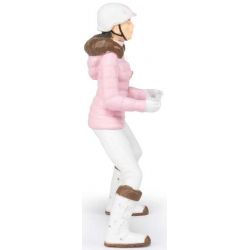 Papo Vinter Ryttare rosa jacka