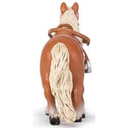 Papo Shetland med sadel