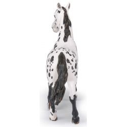 Papo Appaloosa sto vit med svarta prickar