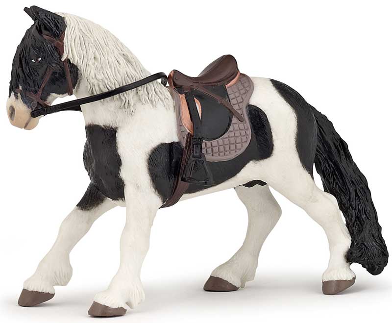 Papo Häst med sadel ponny