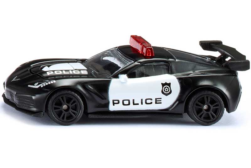 Läs mer om Siku Polisbil Chevrolet Corvette ZR1 Police 1545