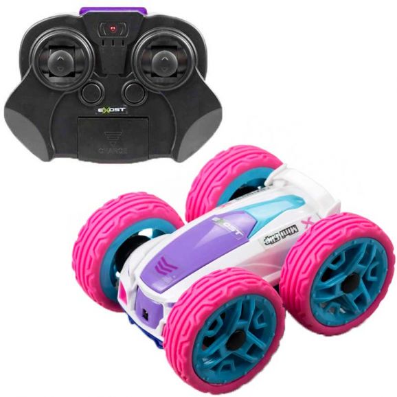 Silverlit Radiostyrd Bil eXost 360 Mini Flip Rosa