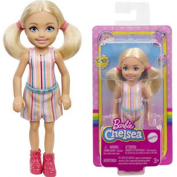 Barbie Chelsea Friend Strip Pink Dress GXT38