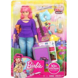 Barbie Daisy Travel Doll & Accessories FWV26