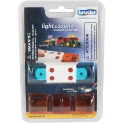 Bruder Ljus- och Ljudmodul för leksaksfordon 02802