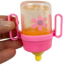 Baby Rose Juiceflaska och nappflaska med mjölk