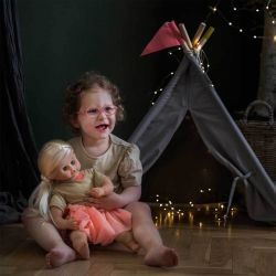 Skrållan Taldocka Ljust Hår 45 cm
