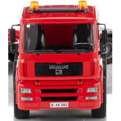 Bruder Lastbil MAN TGA Trailer och Manitou Lastare 02774
