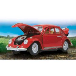 Radiostyrd Bil VW Beetle Die Cast Röd Jamara 1:18