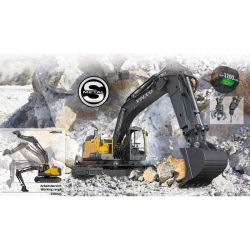 Radiostyrd Volvo Grävmaskin EC160E utan batterier Jamara