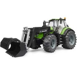 Bruder Traktor Deutz 8280 TTV med frontlastare 03161