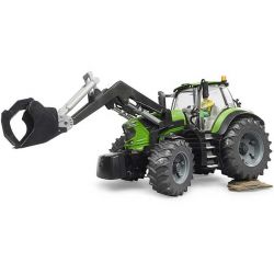 Bruder Traktor Deutz 8280 TTV med frontlastare 03161