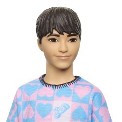 Barbie Ken Docka Fashionista Mörkt Hår NR 219 HRH24