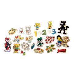 MAGNETSIFFROR OCH FIGURER