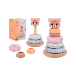 Stapeltorn med mjuka ringar