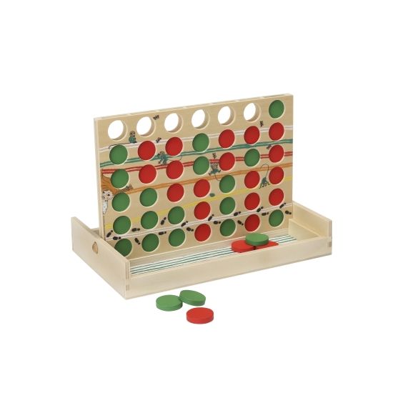 Pippi barnspel fyra i rad