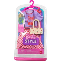 Barbie Fashion Outfit T-shirt och Kjol Körsbär