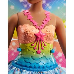 Barbie Dreamtopia Rainbow Cove Fairy Doll, Blue 