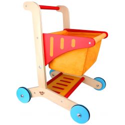 Kundvagn Leksak till barn i trä Tooky Toy
